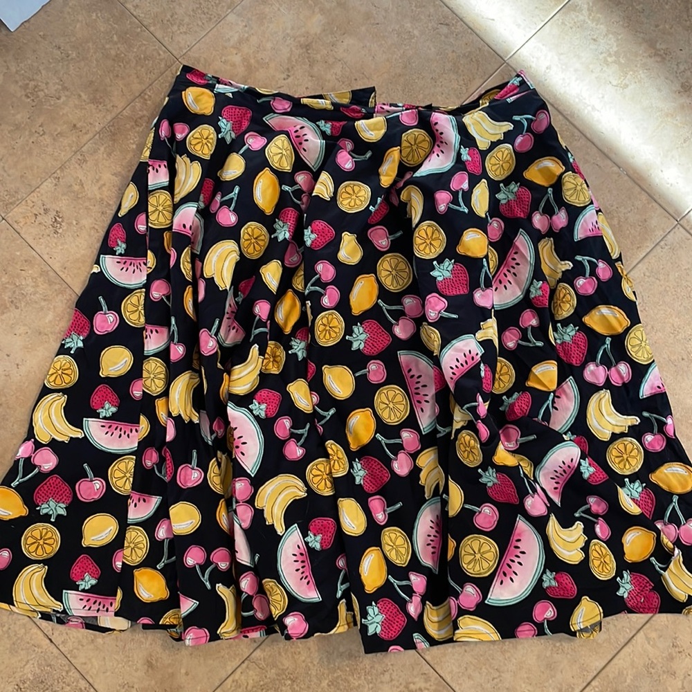 Hell Bunny fruit print skirt